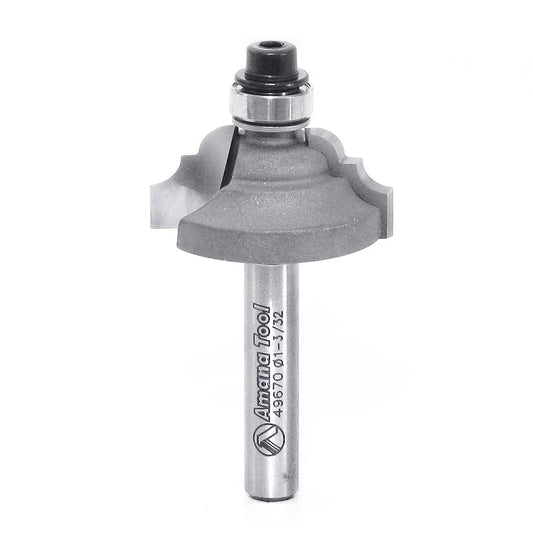 Amana Tool - 49670 - CLASSICAL STILE BIT 1/4 SHANK