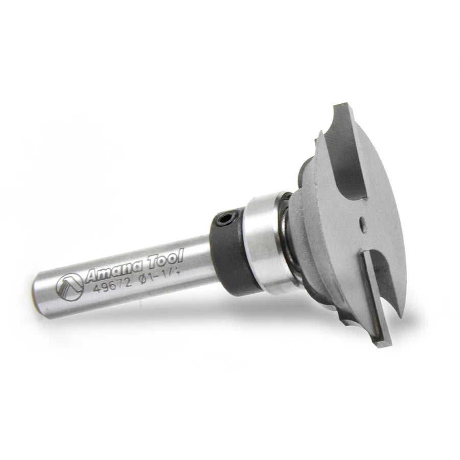 Amana Tool - 49672 - CLASSICAL RAIL BIT 1/4 SHANK