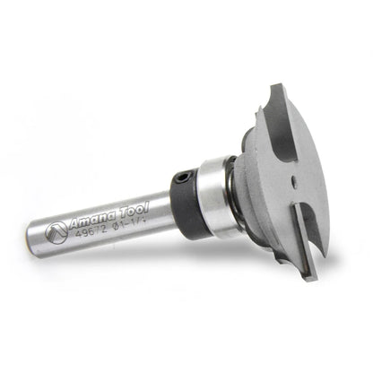 Amana Tool - 49672 - CLASSICAL RAIL BIT 1/4 SHANK