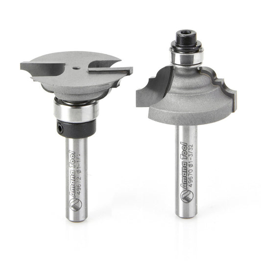 Amana Tool - 49673 - STILE AND RAIL SET 1/4 SHANK
