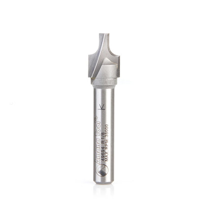 Amana Tool - 49694 - PLUNGE ROUND 1/8 RAD 1/4 SHANK