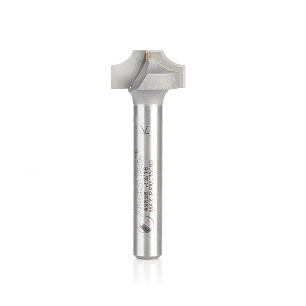 Amana Tool - 49696 - PLUNGE ROUND 1/16RAD 1/4 SHANK