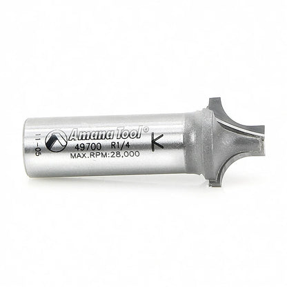 Amana Tool - 49700 - PLUNGE ROUND 1/4 RAD 1/2 SHANK
