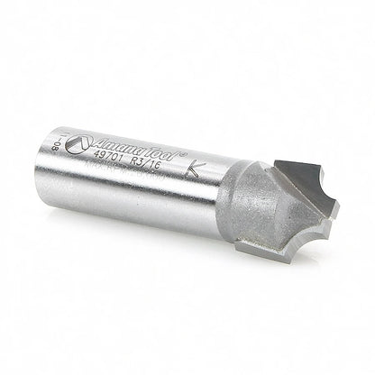 Amana Tool - 49701 - PLUNGE ROUND 3/16 RAD 1/2 SHK.