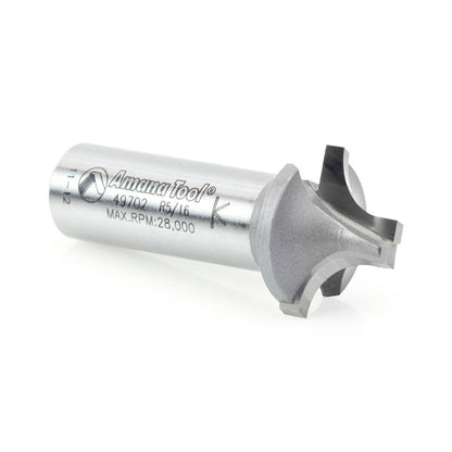 Amana Tool - 49702 - PLUNGE ROUND 5/16 RAD. 1/2 SHK