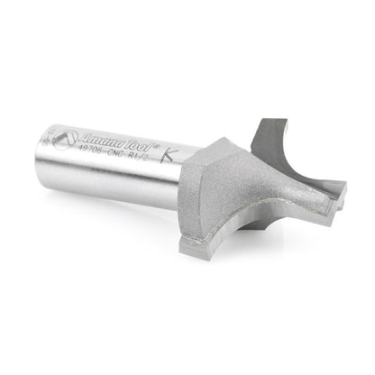 Amana Tool - 49706-CNC - PLUNGE ROUND 1/2RAD 1/2SHK-CNC