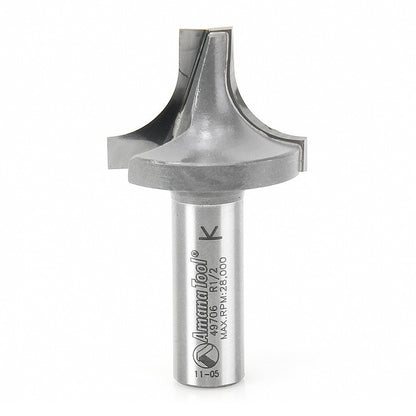 Amana Tool - 49706 - PLUNGE ROUND 1/2 RAD 1/2 SHANK