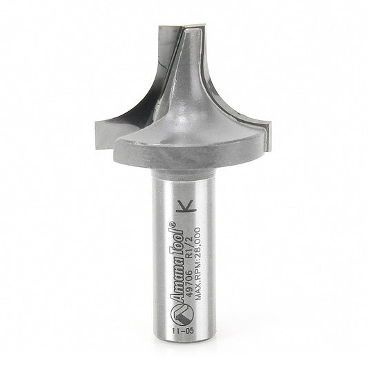 Amana Tool - 49706 - PLUNGE ROUND 1/2 RAD 1/2 SHANK