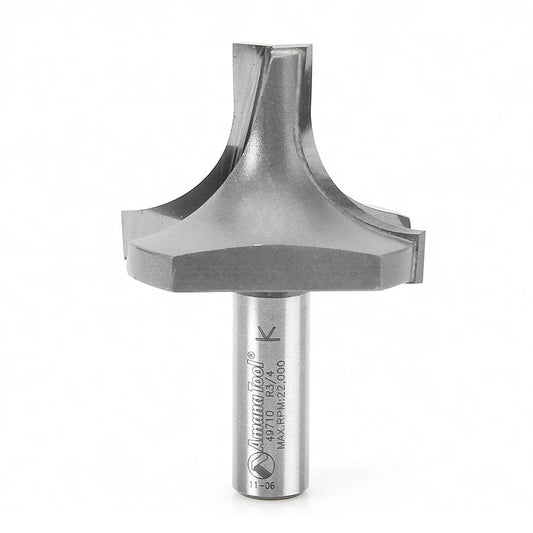Amana Tool - 49710 - PLUNGE ROUND 3/4 RAD 1/2 SHANK