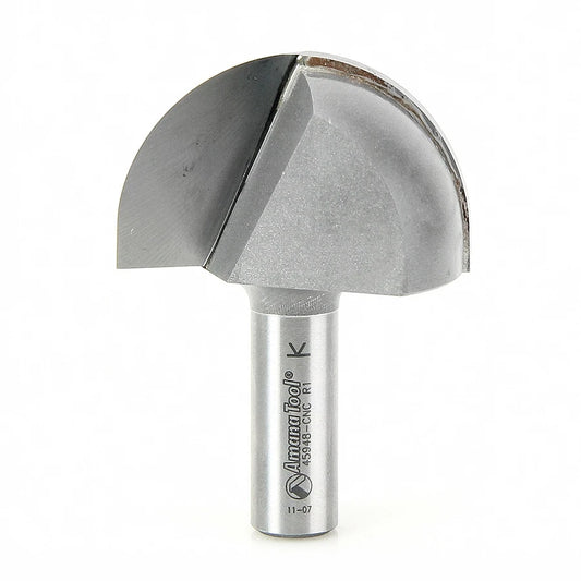 Amana Tool - 45948-CNC - CORE BOX 1" RAD. FOR CNC.