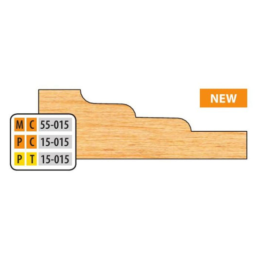 FREEBORN - MC-55-015 - CARBIDE RAISED PANEL CUTTER Shaper Cutter