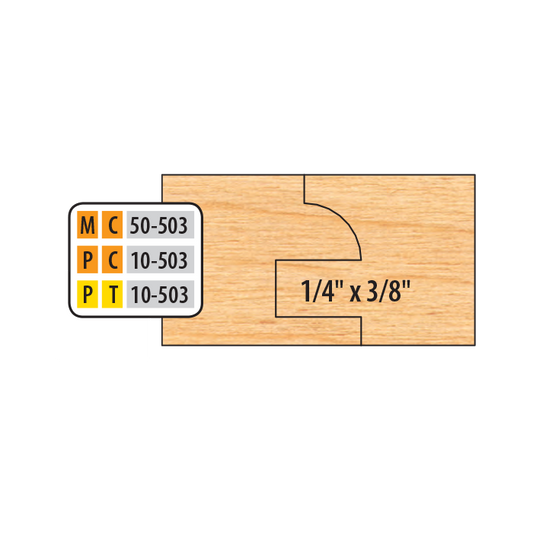 FREEBORN - PC-10-503 - CARBIDE ADDITIONAL TONGUE & GROOVE CUTTER Shaper Cutter