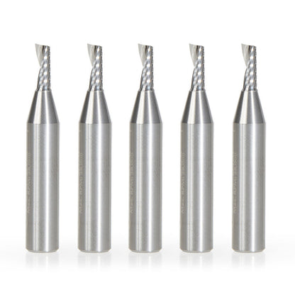 Amana Tool - 51373-5 - 5 PC 1/8"x1/4"SHK SPIRAL ALUM