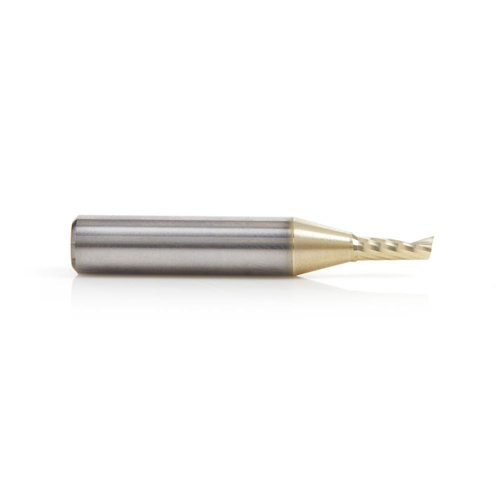 Amana Tool - 51373-Z - 1/8Dx1/4"SHK SPIRAL O ALUM ZRN