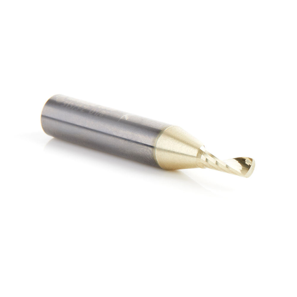 Amana Tool - 51373-Z - 1/8Dx1/4"SHK SPIRAL O ALUM ZRN