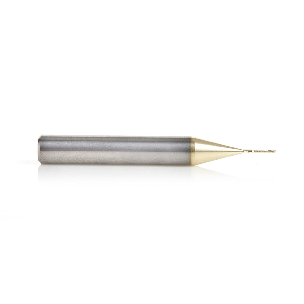 Amana Tool - 51376-Z - 1/32Dx1/4SHK UPCUT ALUMIN ZrN