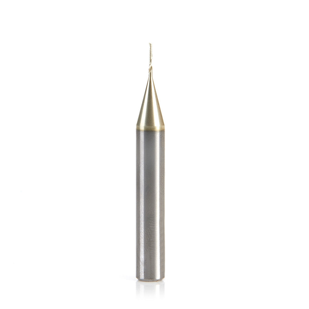 Amana Tool - 51376-Z - 1/32Dx1/4SHK UPCUT ALUMIN ZrN