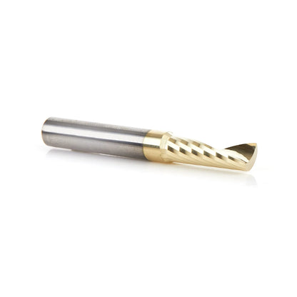 Amana Tool - 51377-Z - 1/4Dx1/4"SHK SPIRAL O ALU ZRN