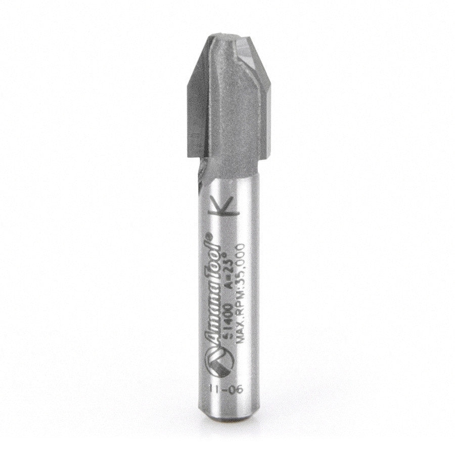 Amana Tool - 51400 - COMBINATION BEVEL FLUSH 1/4 SH