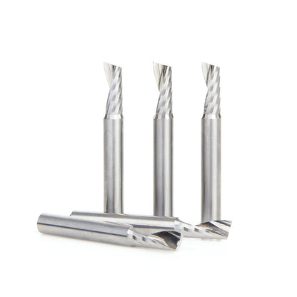 Amana Tool - 51402-5 - 5 PC 1/4"x1/4"SHK SPIRAL ALUM
