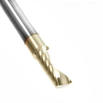 Amana Tool - 51402-Z - 1/4Dx1/4"SHK SPIRAL O ALU ZRN