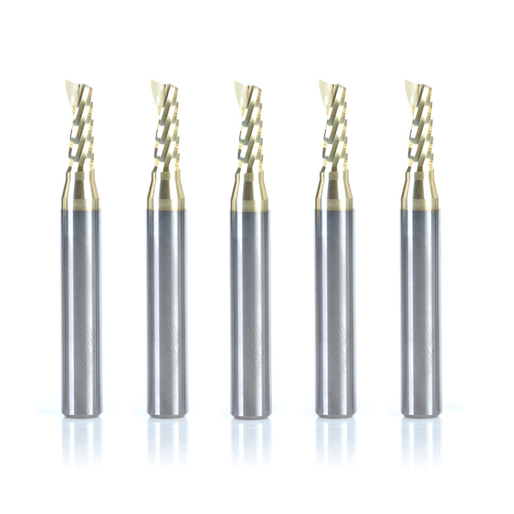 Amana Tool - 51408-Z-5 - 5 PC 3/16x1/4"SHK SPIRAL ZRN