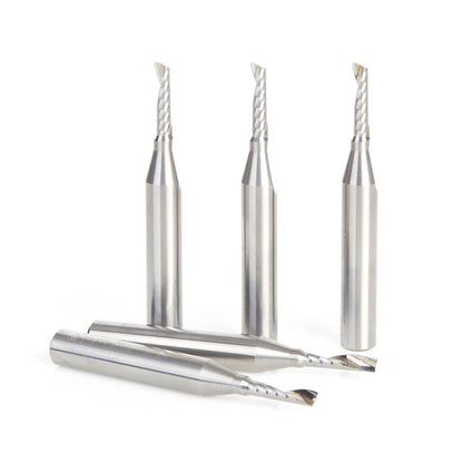 Amana Tool - 51411-5 - 5PC 1/8x1/4"SHK SPIRAL PLASTIC