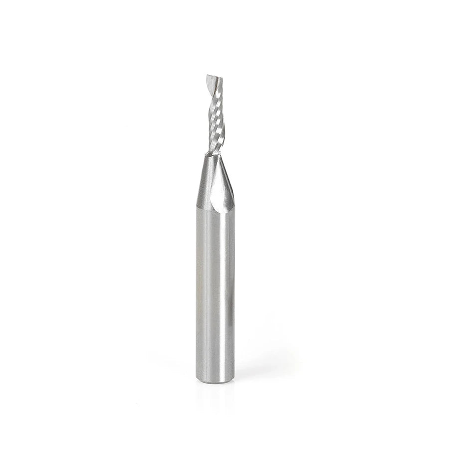 Amana Tool - 51411 - 1/8"Dx1/4"SHK SPIRAL O PLASTIC
