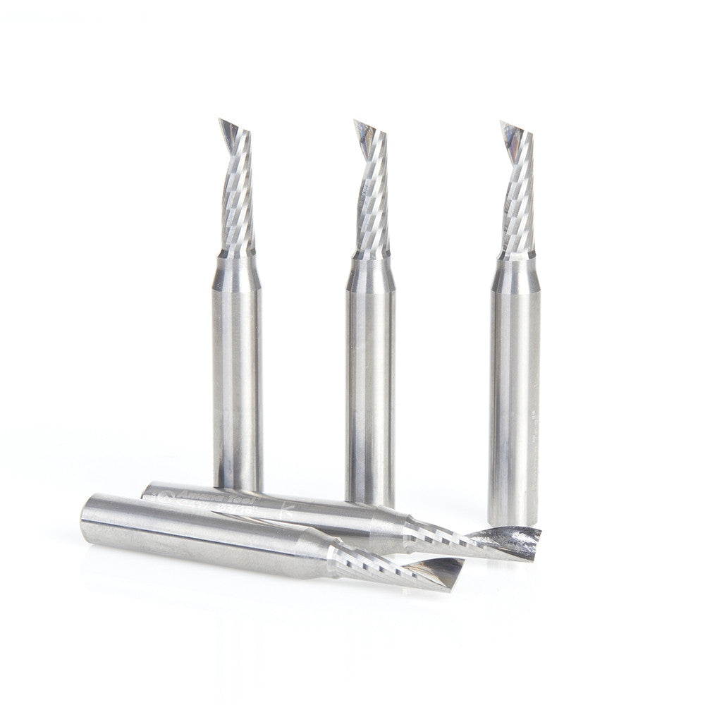 Amana Tool - 51417-5 - 5PC 3/16x1/4"SK SPIRAL PLASTIC