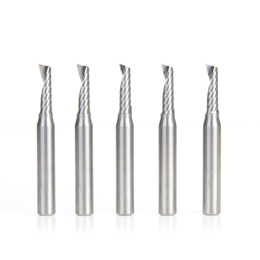 Amana Tool - 51417-5 - 5PC 3/16x1/4"SK SPIRAL PLASTIC