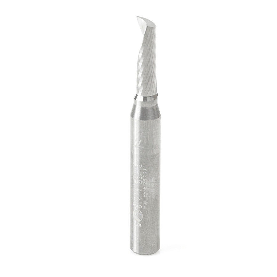 Amana Tool - 51417 - 3/16Dx1/4"SHK SPIRAL O PLASTIC