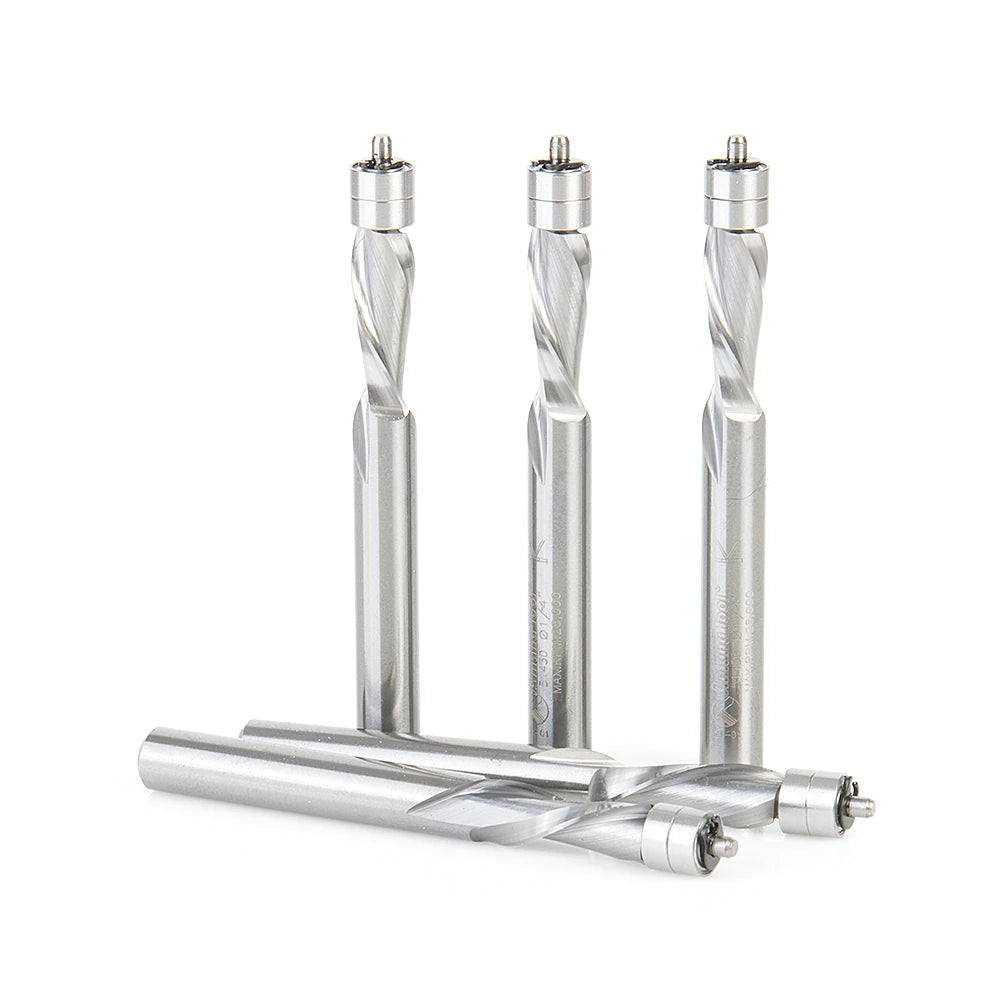 Amana Tool - 51430-5 - 5 PC 1/4" ALUMINUN LAMINATE