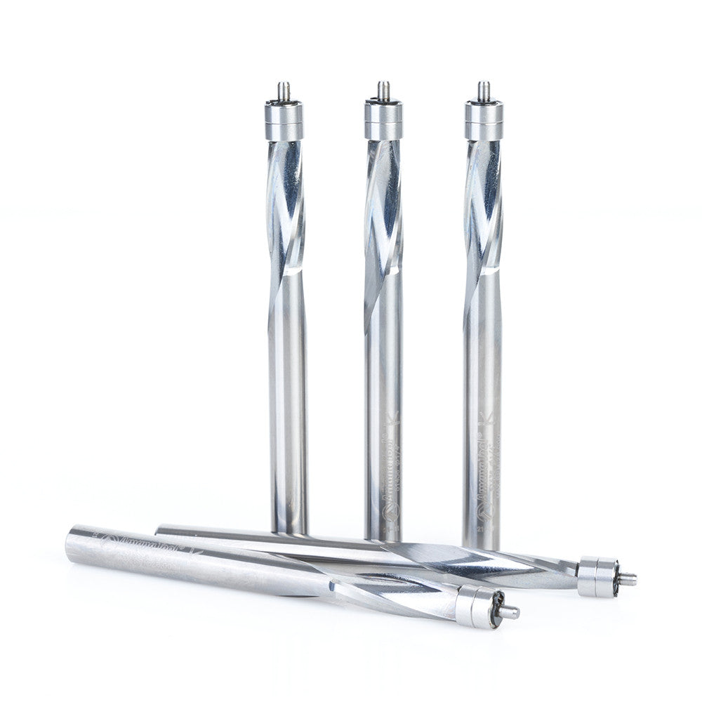 Amana Tool - 51436-5 - 5 PC 1/4"x1/4"SHK 2BB PLASTIC