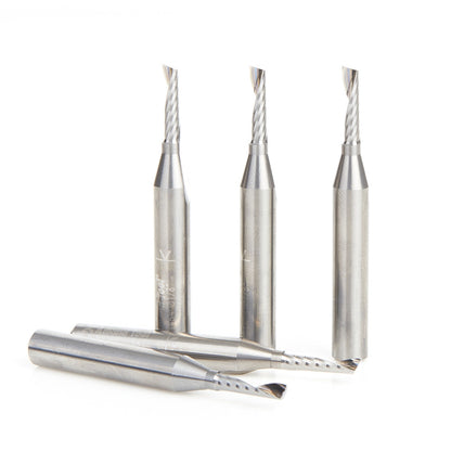 Amana Tool - 51454-5 - 5 PC 1/8"x1/4"SHK SPIRAL ALUM