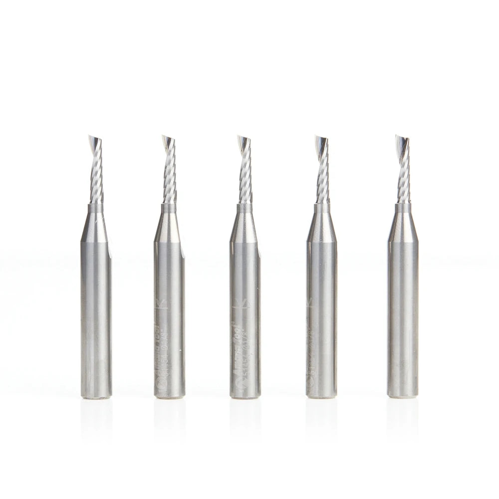 Amana Tool - 51454-5 - 5 PC 1/8"x1/4"SHK SPIRAL ALUM