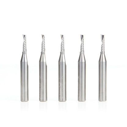 Amana Tool - 51454-5 - 5 PC 1/8"x1/4"SHK SPIRAL ALUM