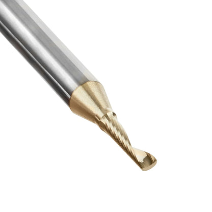 Amana Tool - 51454-Z - 1/8Dx1/4"SHK SPIRAL O ALU ZRN