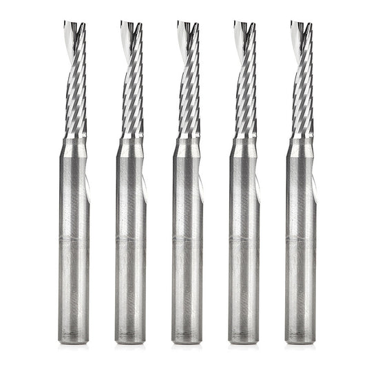 Amana Tool - 51456-5 - 5 PC 3/16"x1/4"SHK SPIRAL ALUM