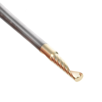 Amana Tool - 51459-Z - 1/8Dx1/8"SHK SPIRAL O ALUM ZRN