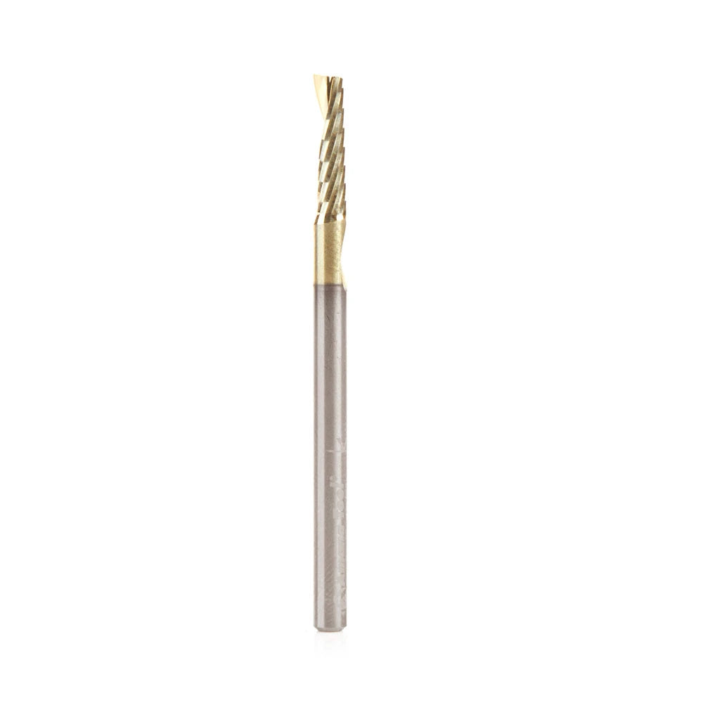 Amana Tool - 51459-Z - 1/8Dx1/8"SHK SPIRAL O ALUM ZRN