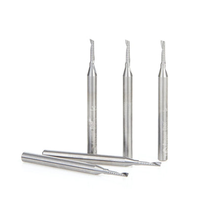 Amana Tool - 51470-5 - 5 PC 1/16"x1/8"SHK SPIRAL ALUM