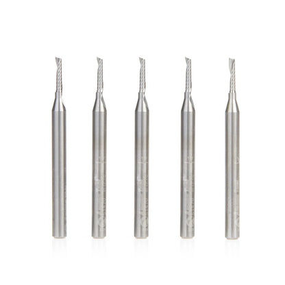 Amana Tool - 51470-5 - 5 PC 1/16"x1/8"SHK SPIRAL ALUM