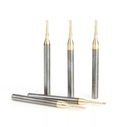 Amana Tool - 51470-Z-5 - 5 PC 1/16"x1/8"SHK SPIRAL ZrN