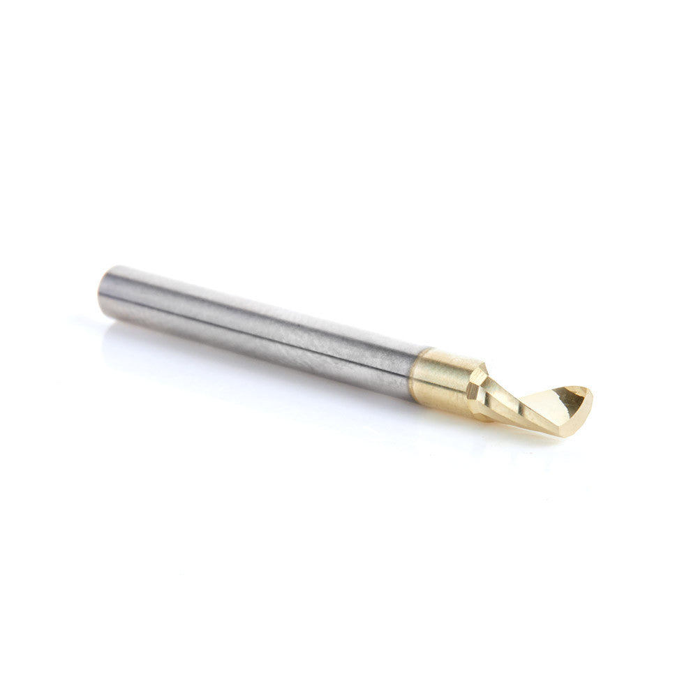 Amana Tool - 51471-Z - 1/8Dx1/8"SHK SPIRAL O ALUM ZRN
