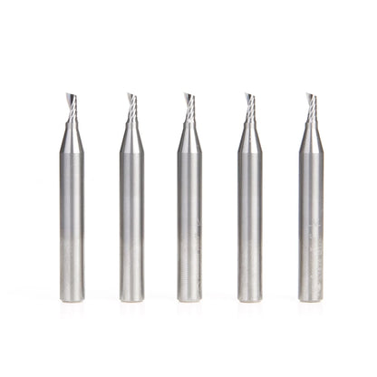 Amana Tool - 51474-5 - 5 PC 1/8"x1/4"SHK SPIRAL ALUM