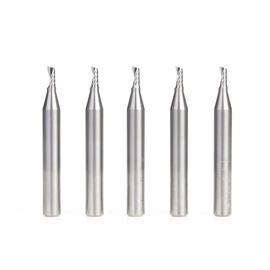 Amana Tool - 51474-5 - 5 PC 1/8"x1/4"SHK SPIRAL ALUM