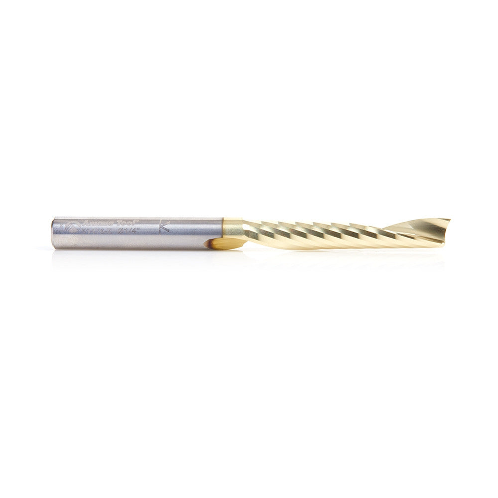 Amana Tool - 51476-Z - 1/4"Dx1/4"SHK DOWNCUT ALUM ZRN