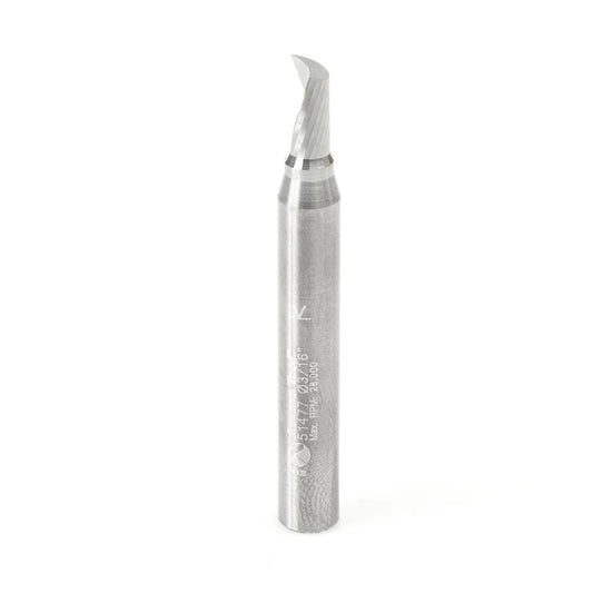 Amana Tool - 51477 - 3/16Dx1/4"SHK SPIRAL O ALUMINU