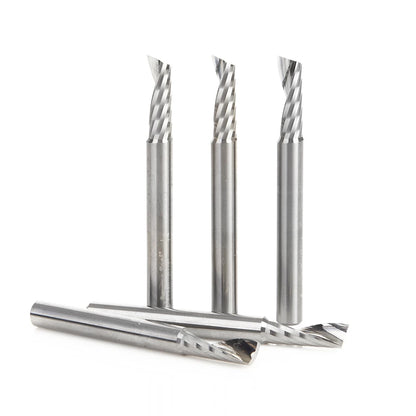 Amana Tool - 51480-5 - 5 PC 1/4"x1/4"SHK SPIRAL ALUM