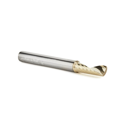 Amana Tool - 51480-Z - 1/4Dx1/4"SHK SPIRAL O ALU ZRN